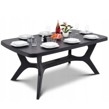 Allibert baštenski sto Baltimore, grafit-4 Allibert baštenski sto Baltimore, grafit-4